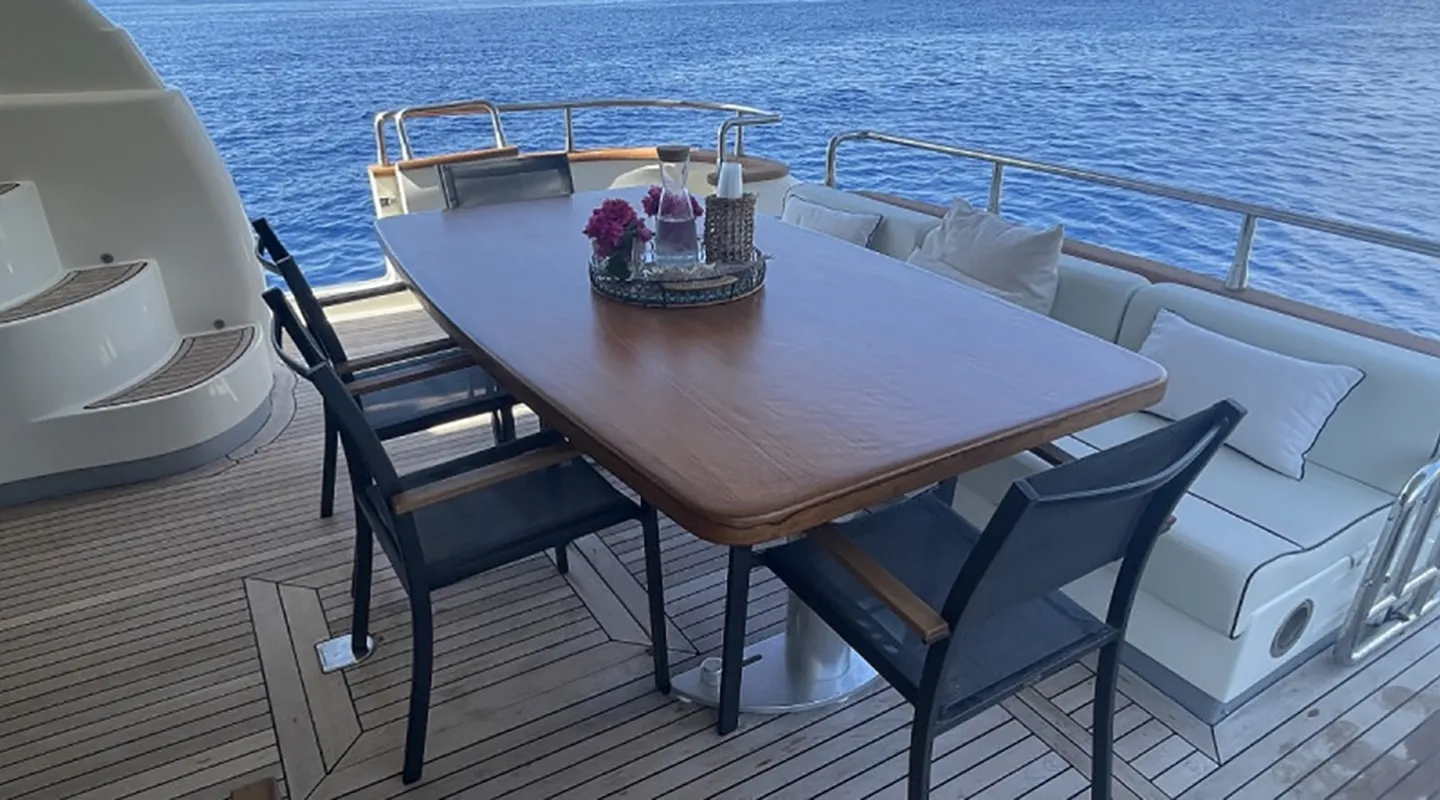 BIANCA II Aft deck