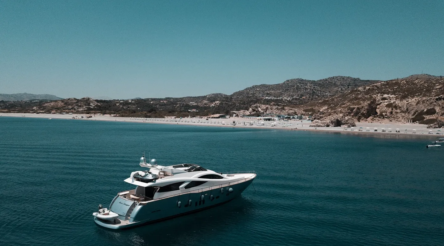 BLUE ANGEL Anchored