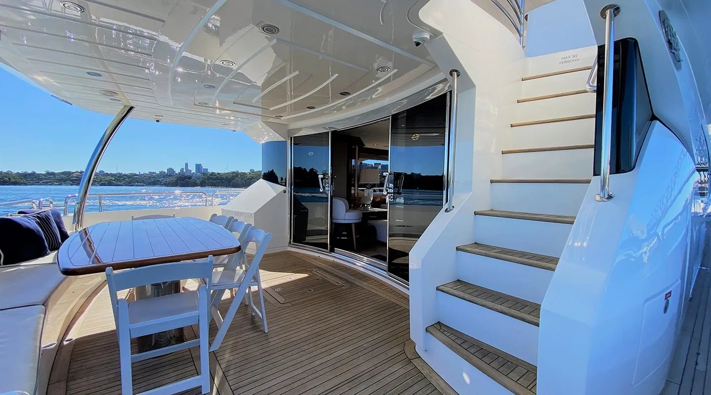 CHAOS Aft deck