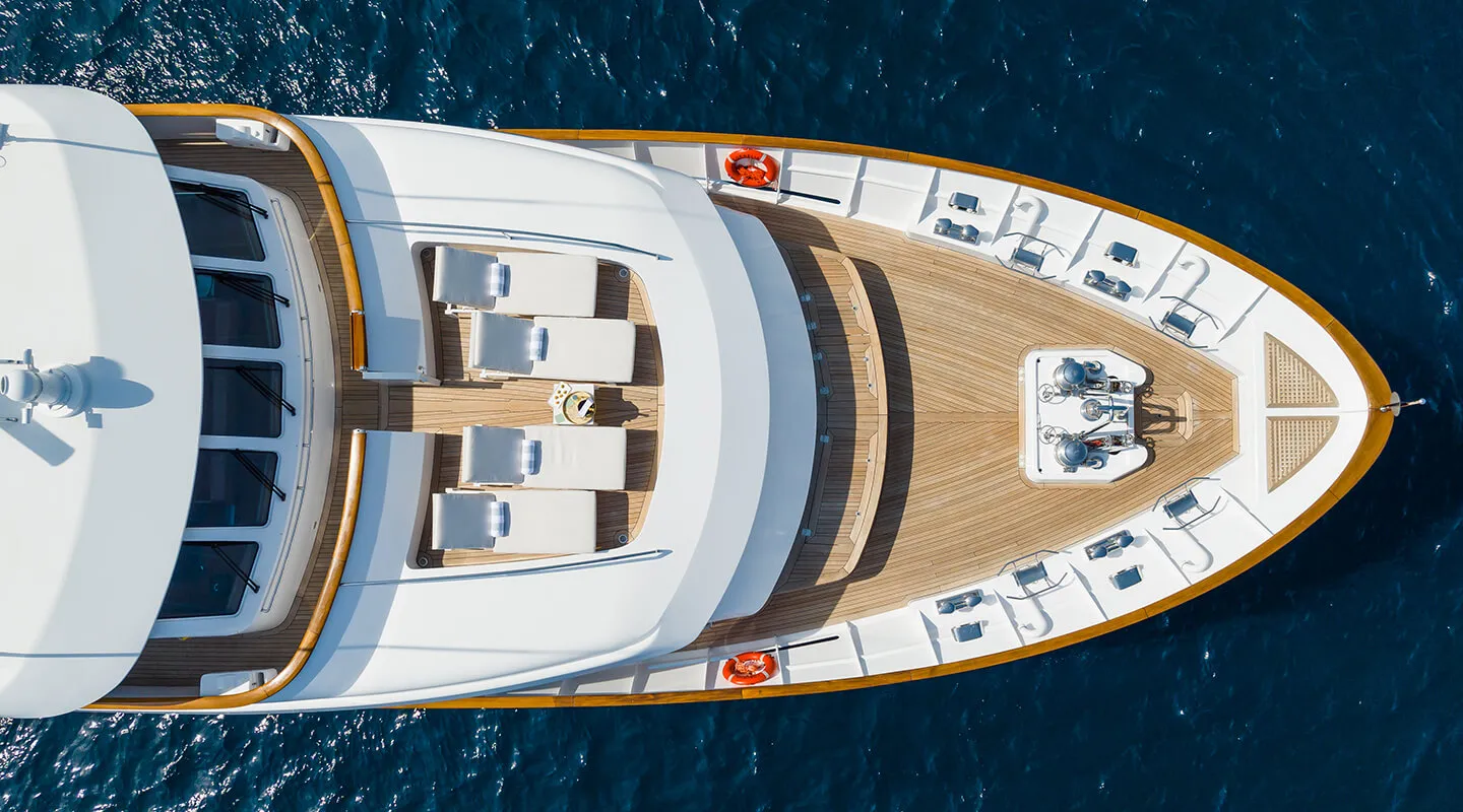 CORNELIA Bow deck