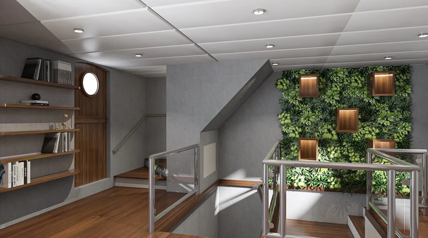 CRISTAL Hallway