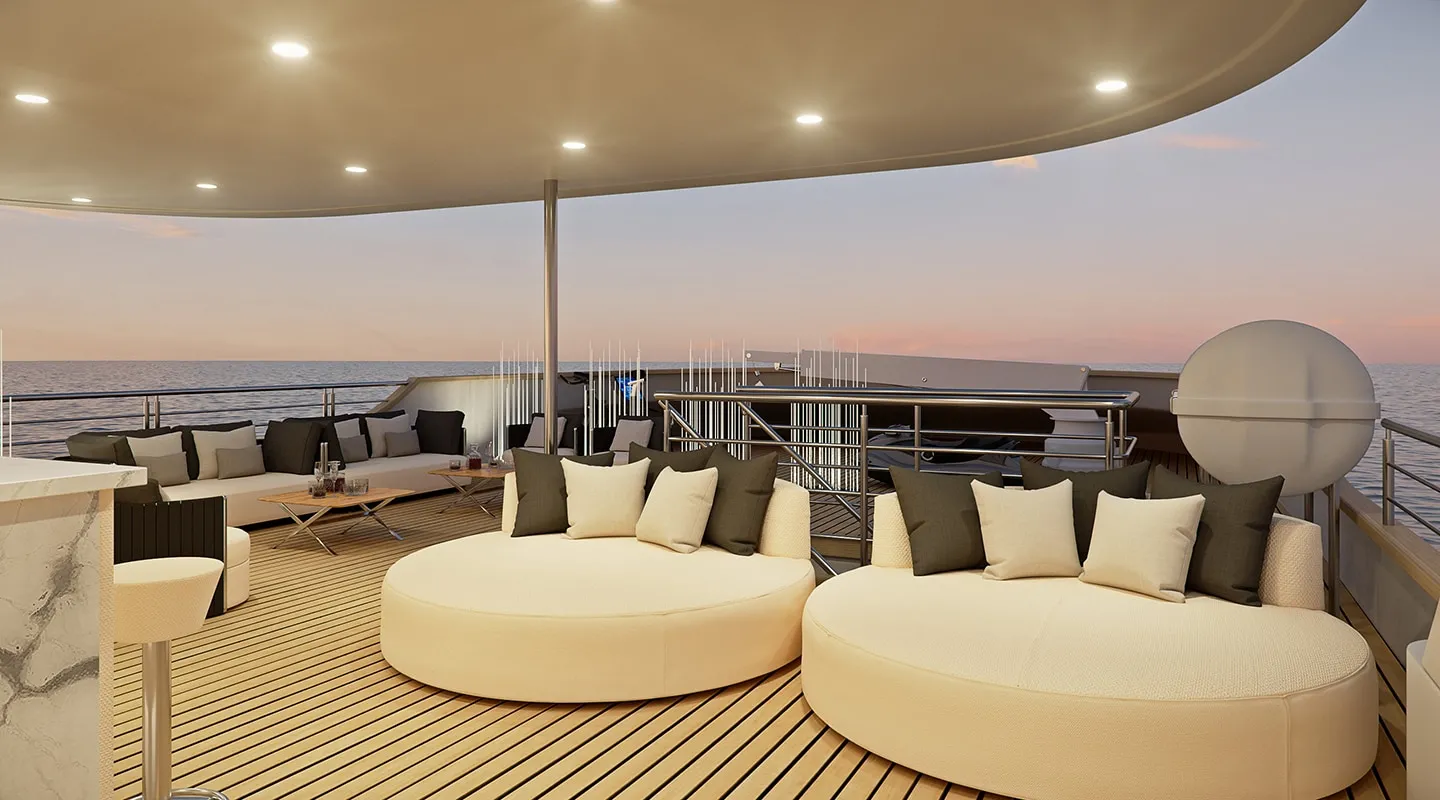 CRISTAL Lounge area