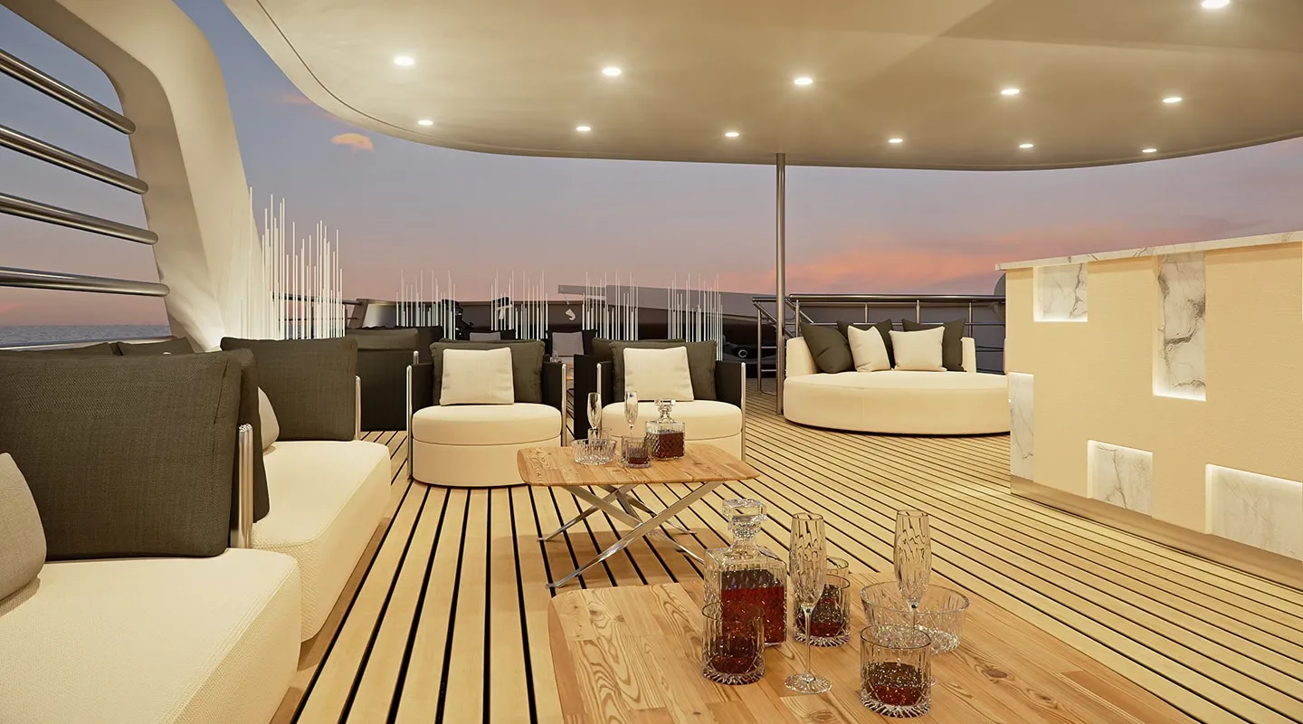 CRISTAL Lounge area