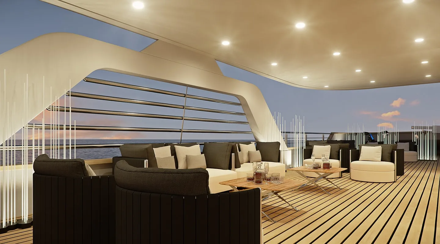 CRISTAL Lounge area