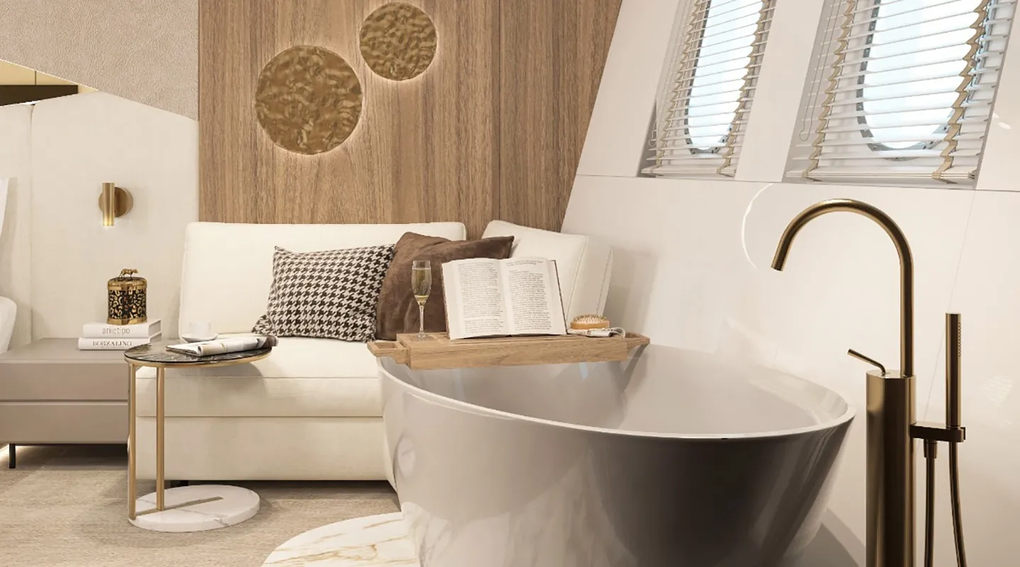 CRISTAL Master cabin