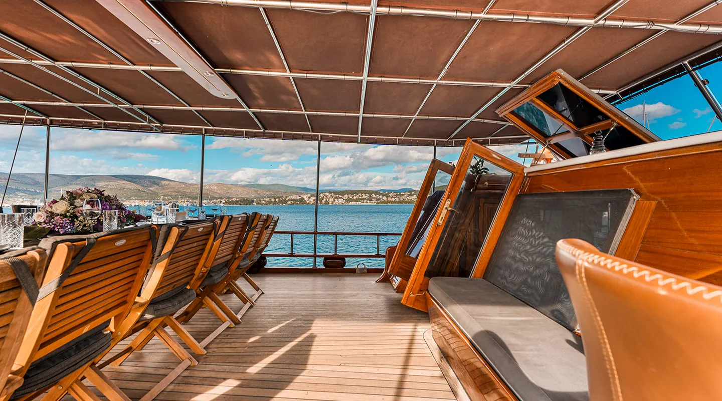 CROATIA Aft deck