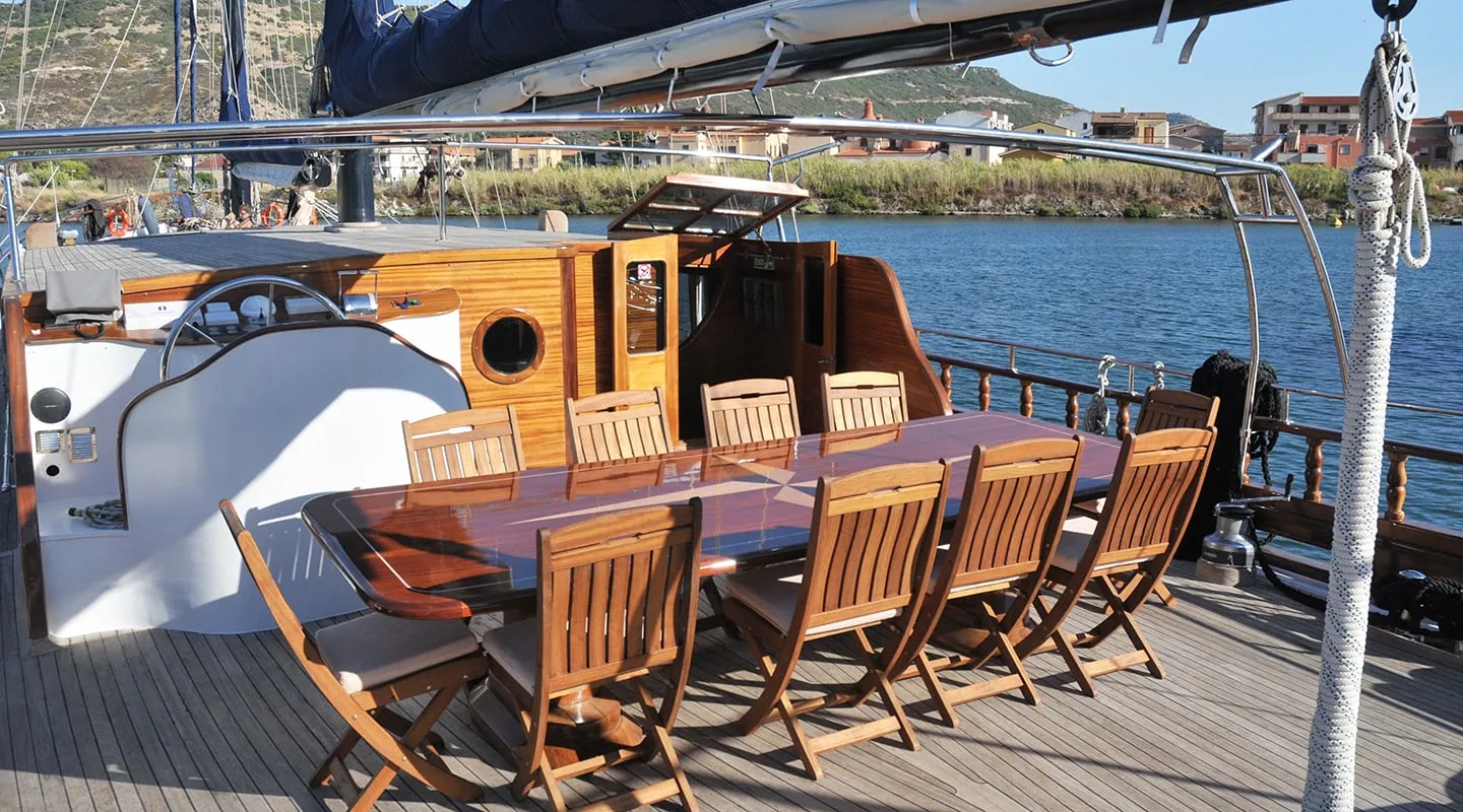 ELIANORA Aft deck