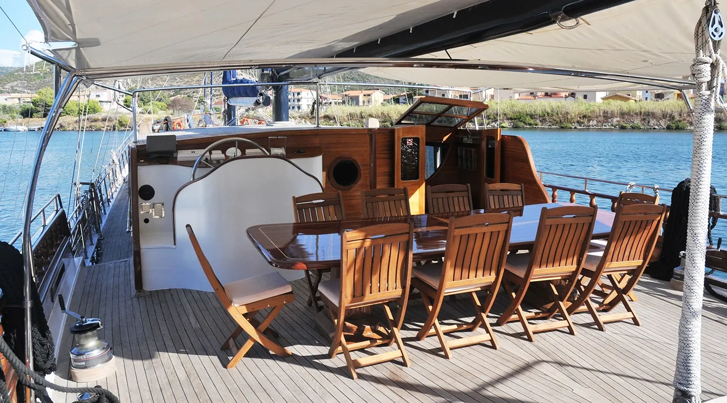 ELIANORA Aft deck