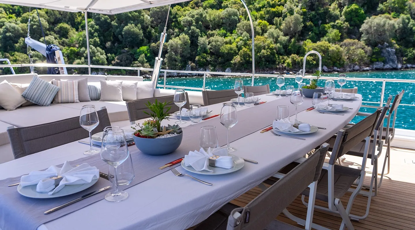 GOOD LIFE Aft deck