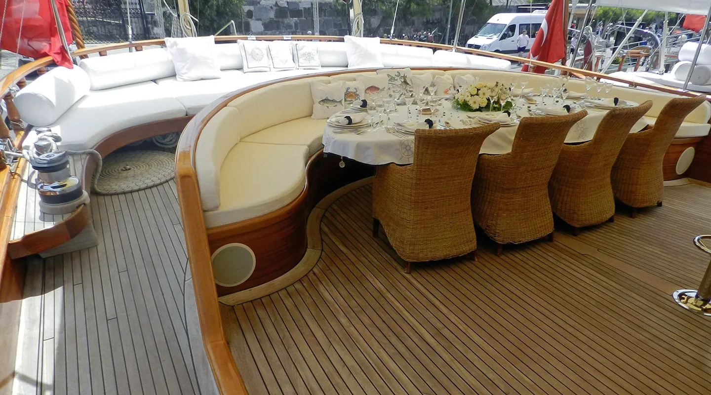 KAYA GUNERI 4 Aft deck