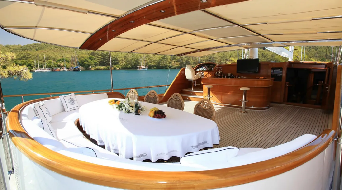 KAYA GUNERI 5 Aft deck