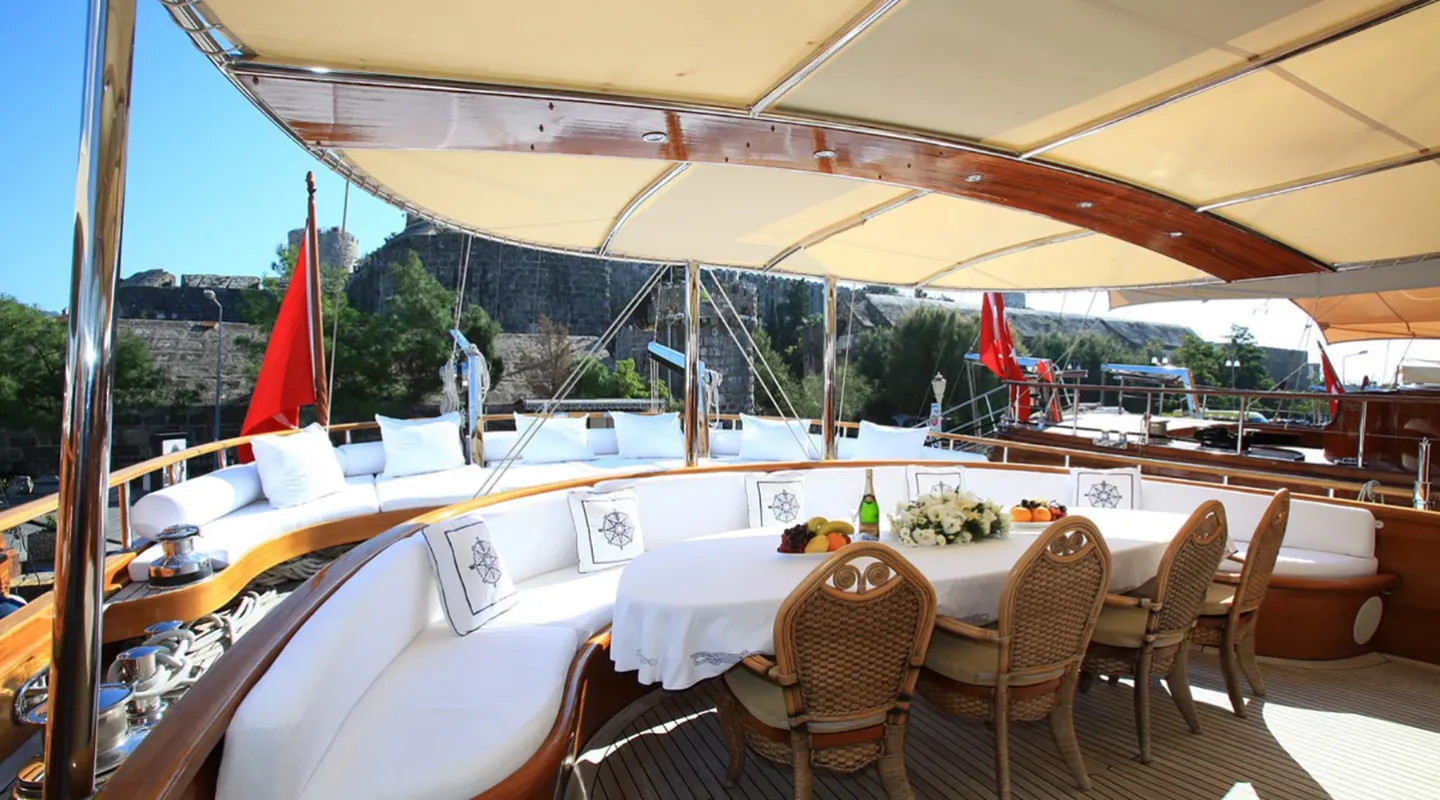 KAYA GUNERI 5 Aft deck