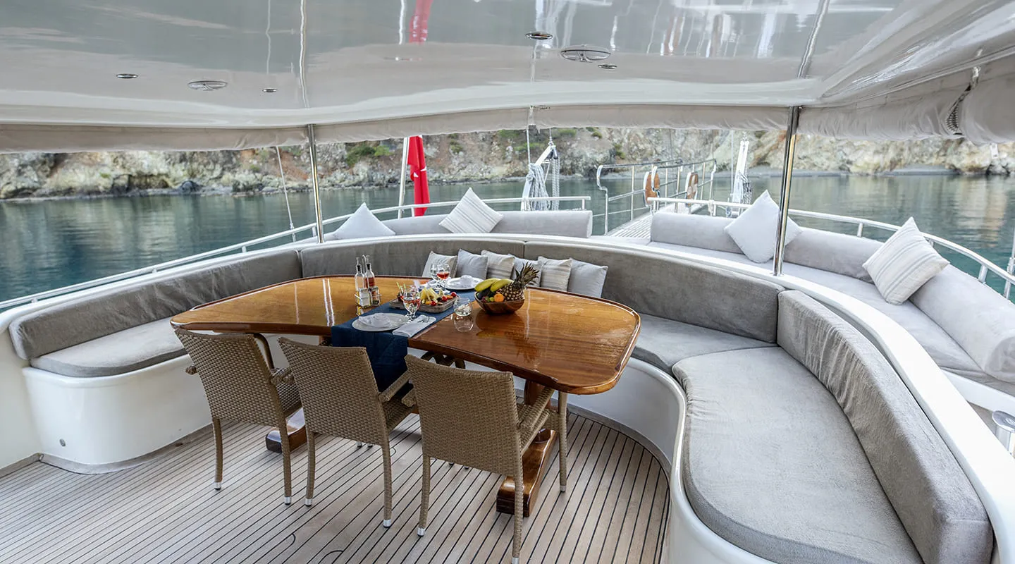 KAYHAN 4 Aft deck