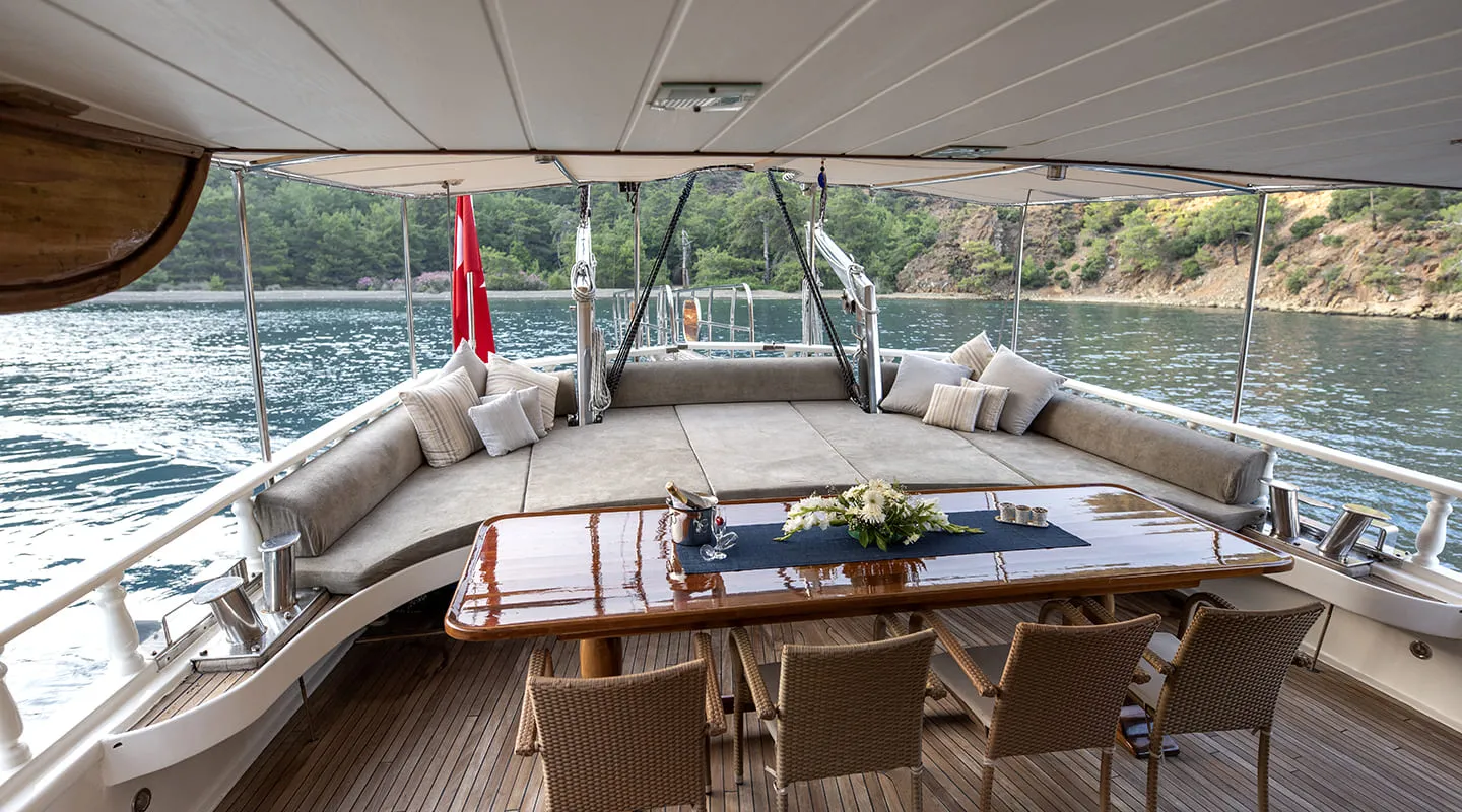 KAYHAN 8 Aft deck