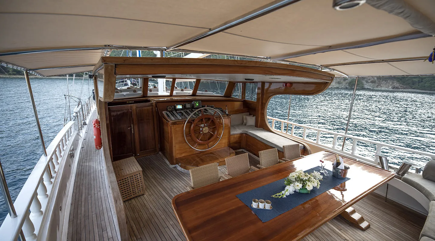 KAYHAN 8 Aft deck