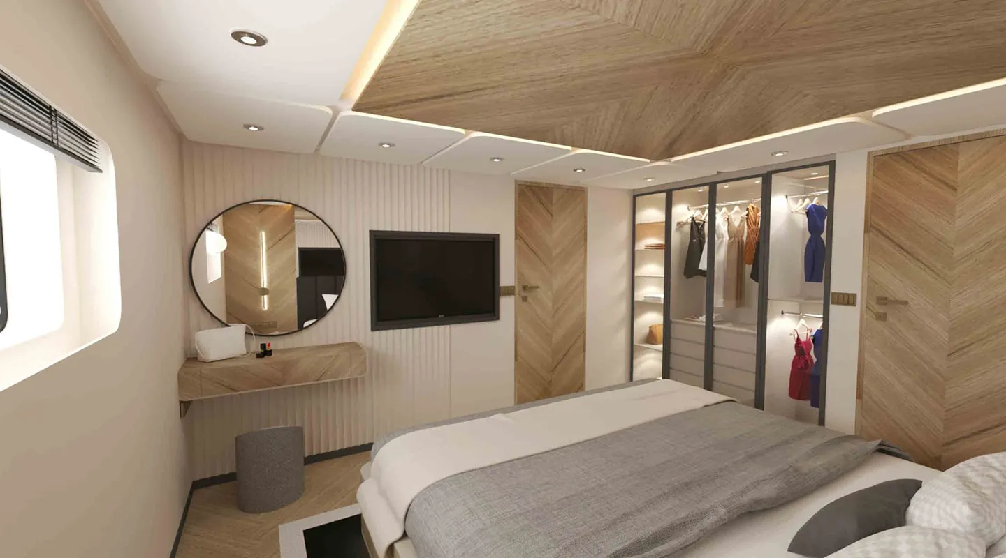 KING OF THE SEA Double cabin