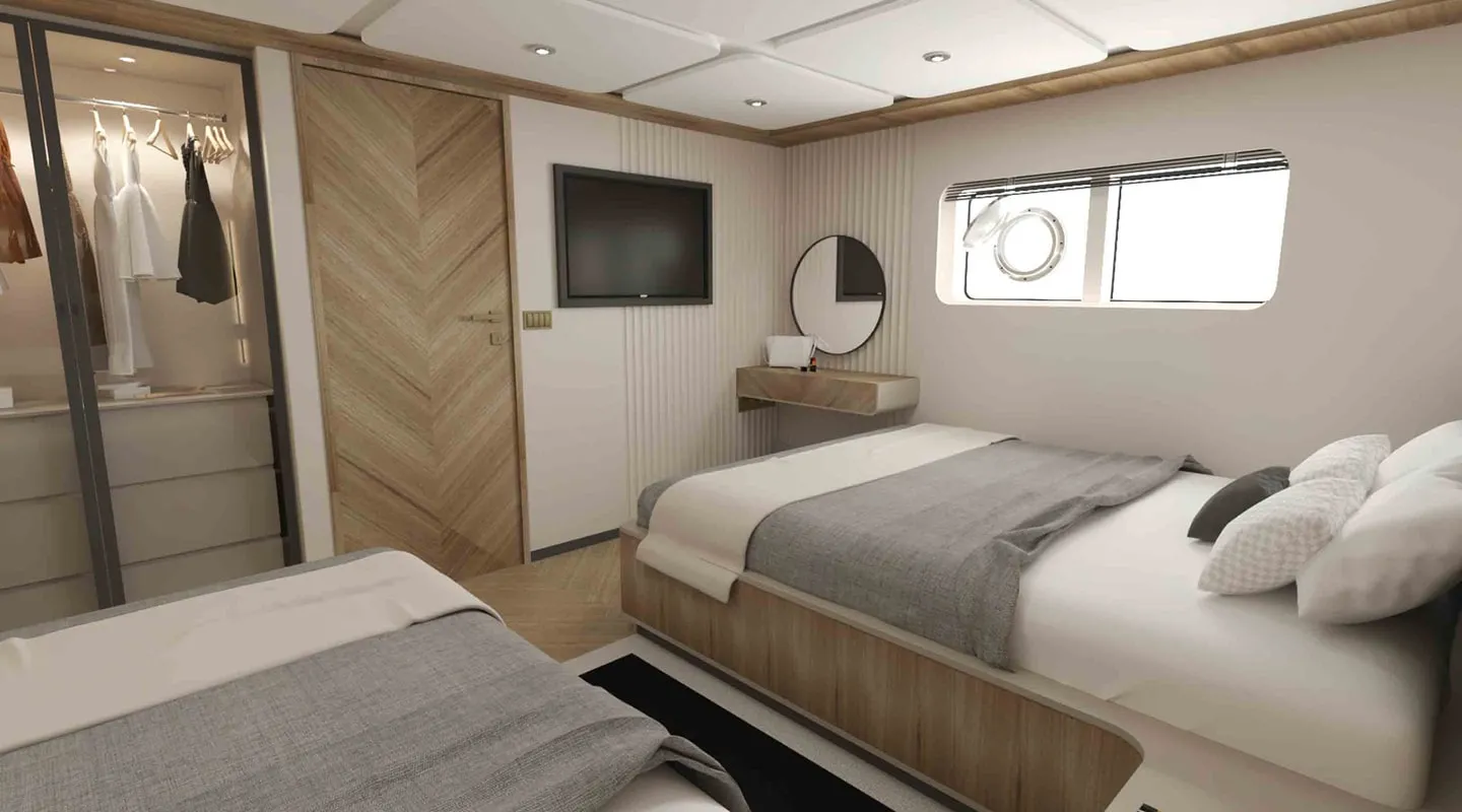 KING OF THE SEA Twin cabin