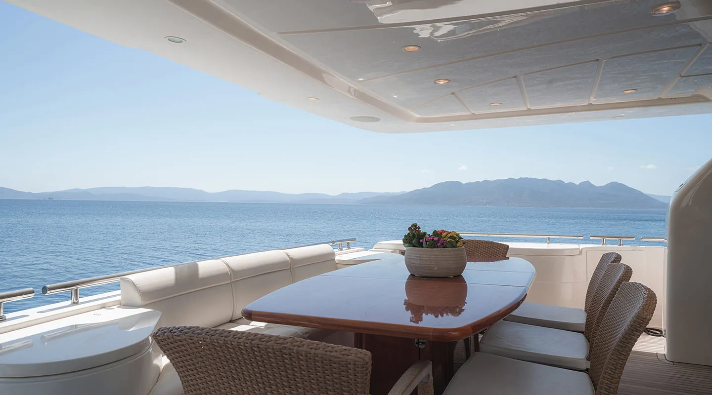 LIDIA Aft deck