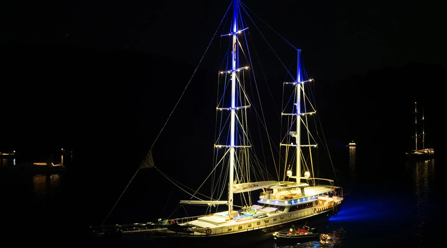 LUCE DEL MARE At night