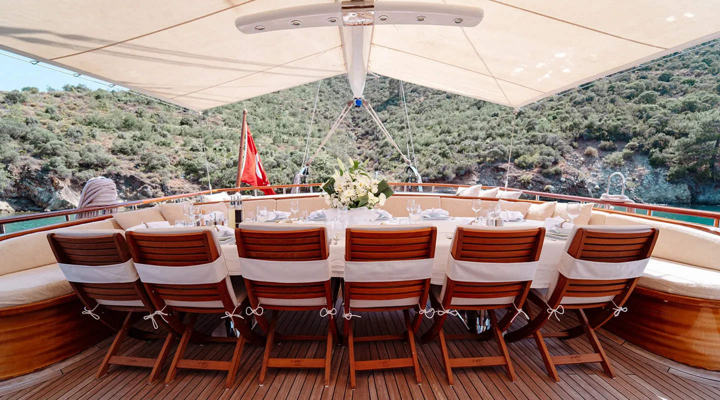 LYCIAN QUEEN Aft deck