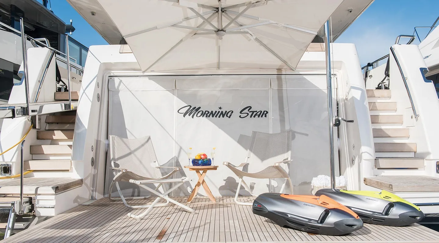 MORNING STAR Swim platform