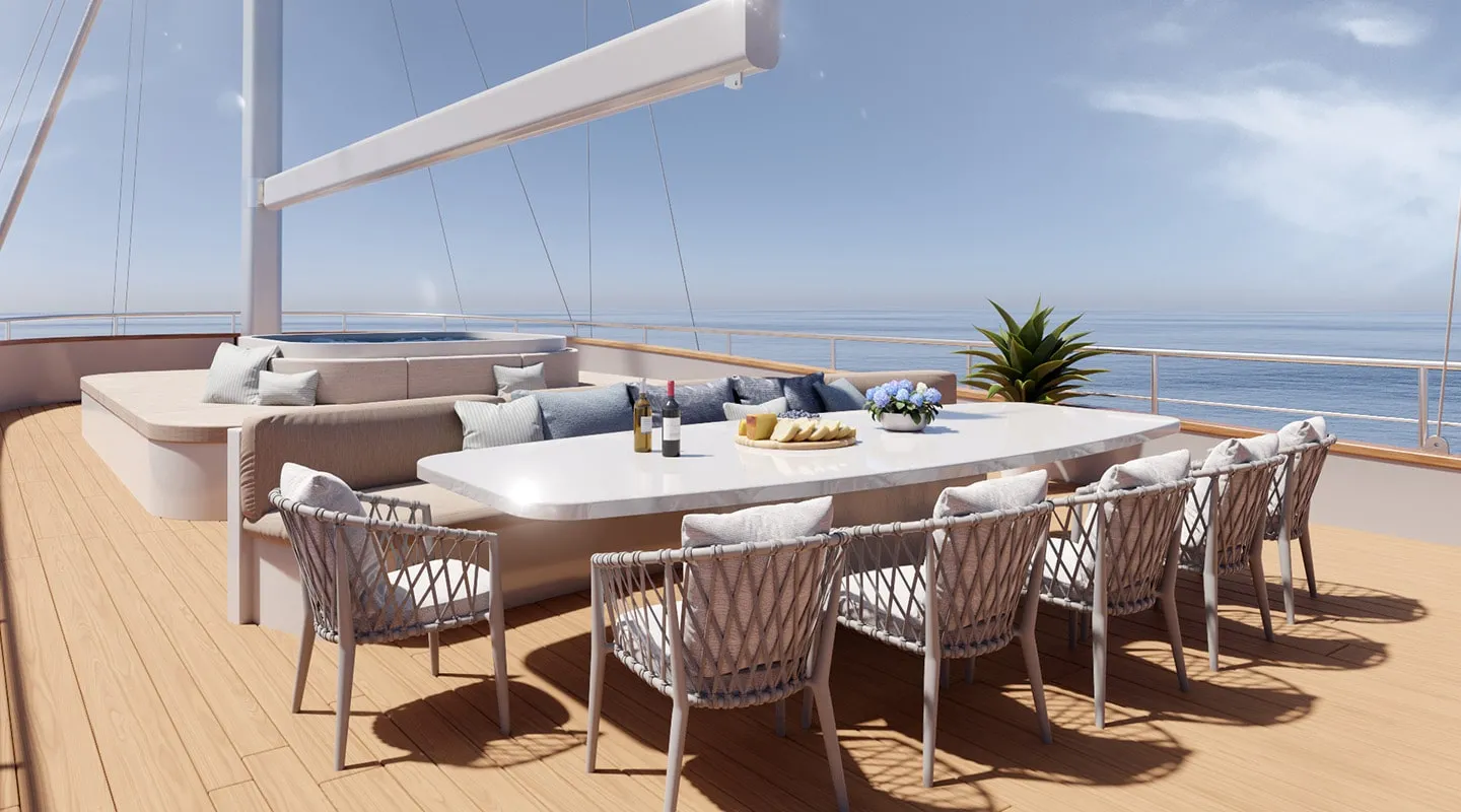 NOCTURNO Sun deck