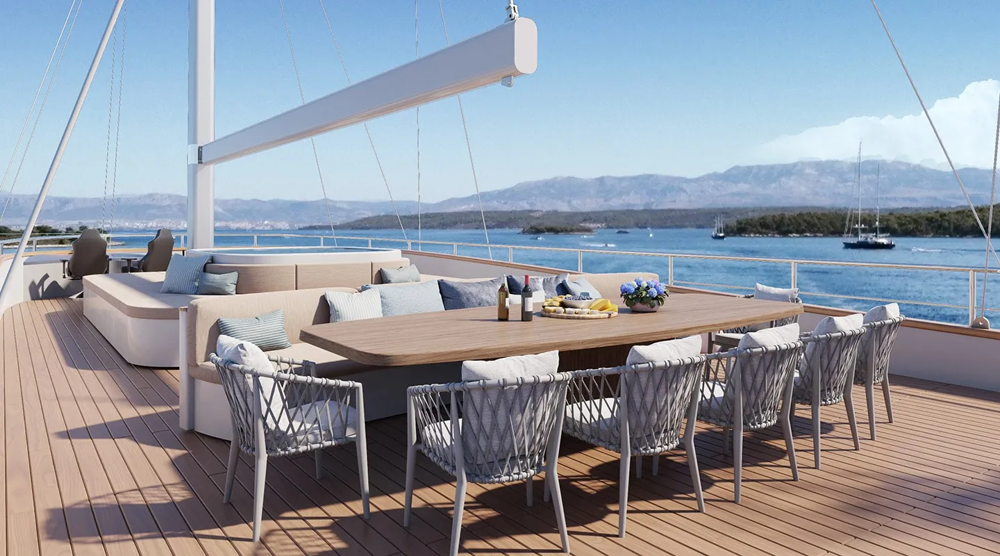 NOCTURNO Sun deck