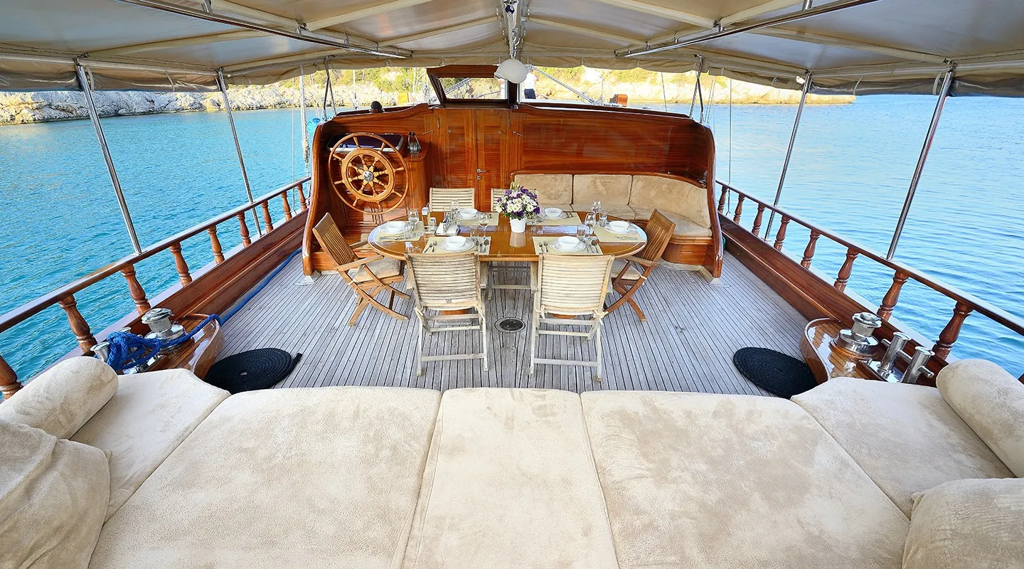 SAMARKAND Aft deck