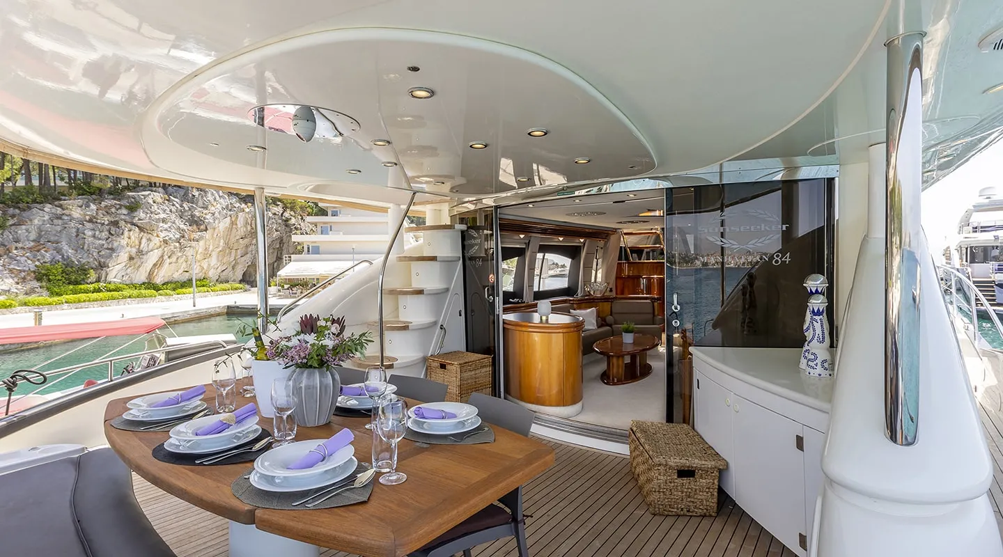 SKYWATER Aft deck