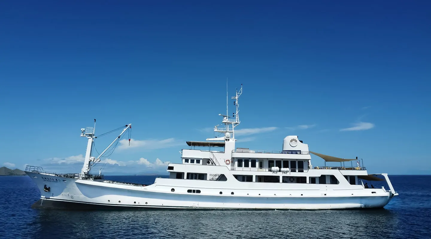 THE TRANS LUXURY YACHT Anchored