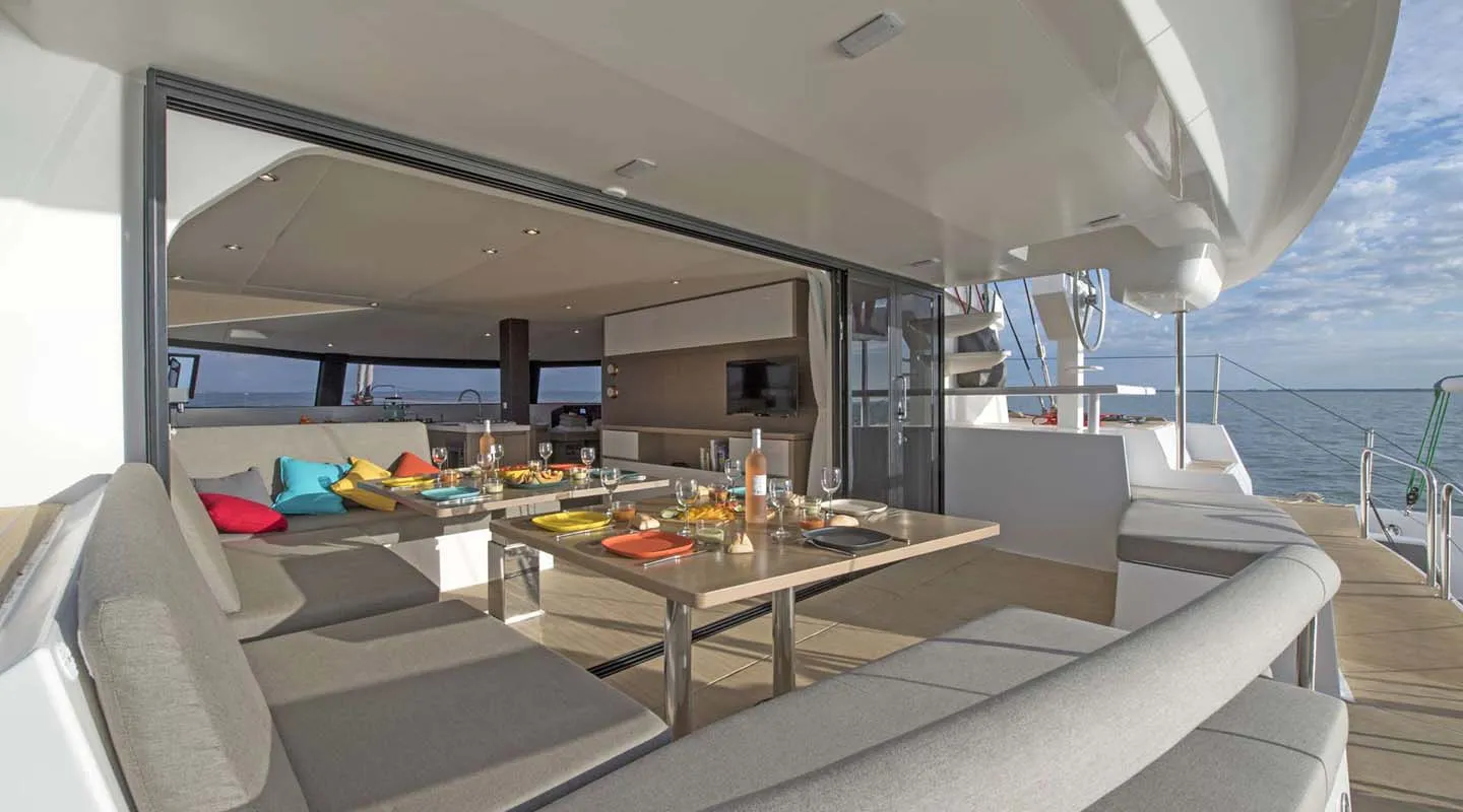 TRILOGY Aft deck