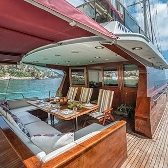 ADRIATIC HOLIDAY Aft deck