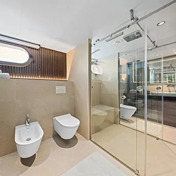 Guest cabin configuration
