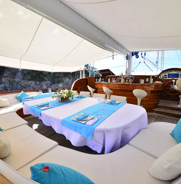 LYCIAN QUEEN Aft deck