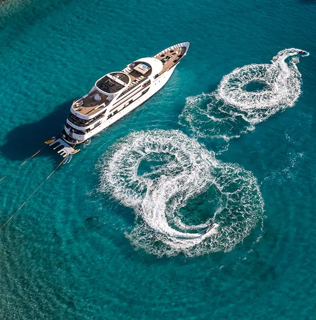 Endless fun at sea