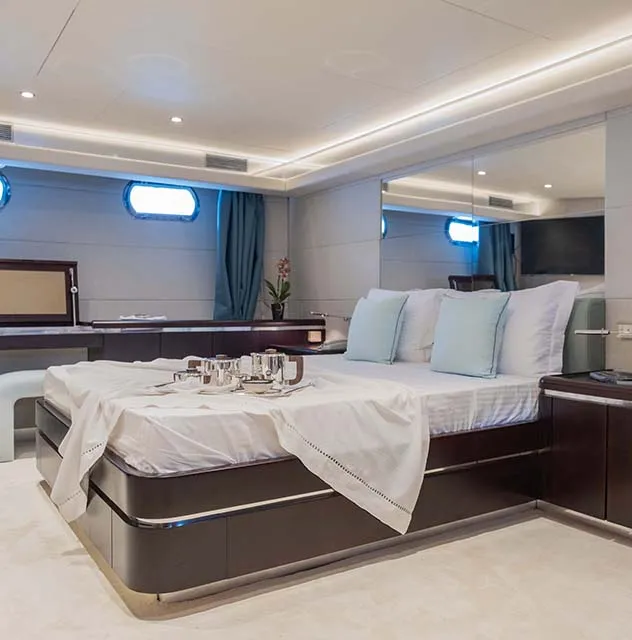 Sophisticated Comfort and Versatile Living at Sea