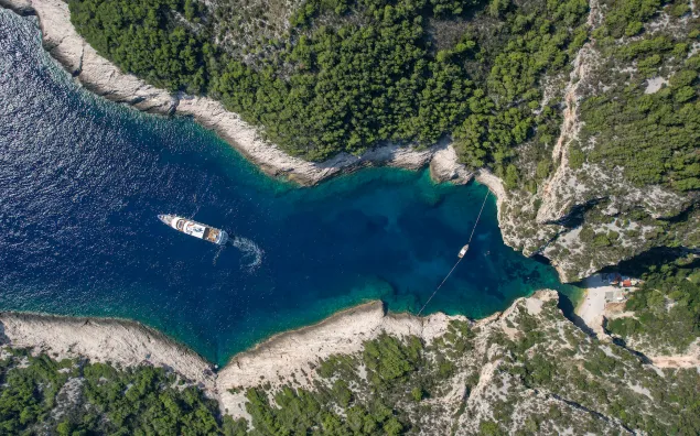 Luxury yachts in croatia