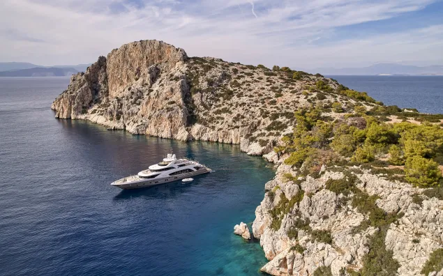 luxury yacht greece