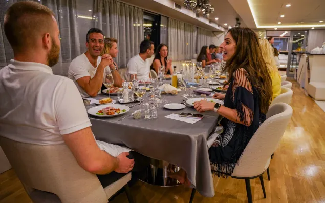 Savor the Flavors of Exceptional Food on DS Yachts