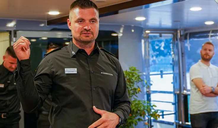 Aboard DS Yacht Freedom With the Owner and Captain, Ivan Rakuljić