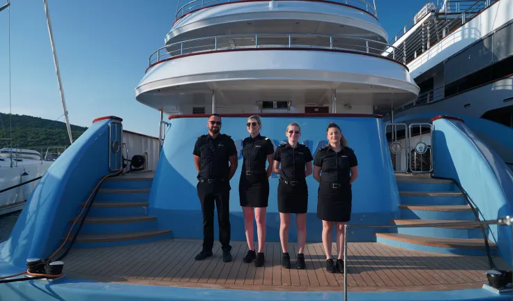DS Yachts Crew's Unparalleled Service