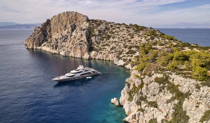 luxury yacht greece