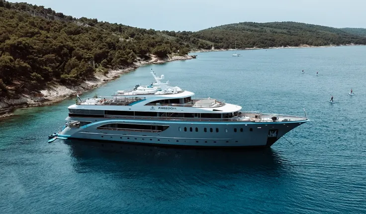 Luxury yacht FREEDOM - The Most Unique Luxury Yacht in Croatia