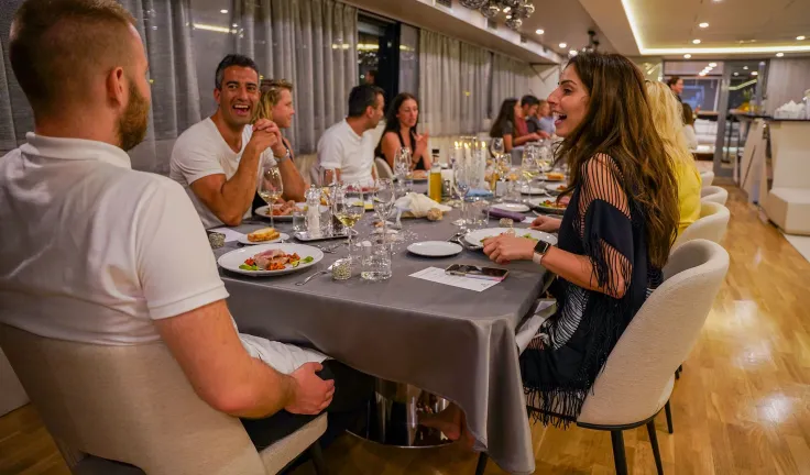 Savor the Flavors of Exceptional Food on DS Yachts