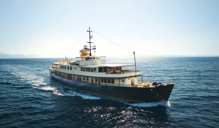 Visit Four Countries During One Yacht Charter Aboard the Unique Yacht Seagull II