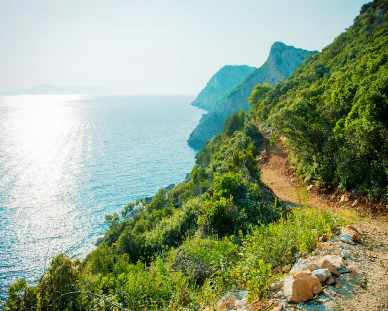 Adriatic coast in Croatia, Island Sipan