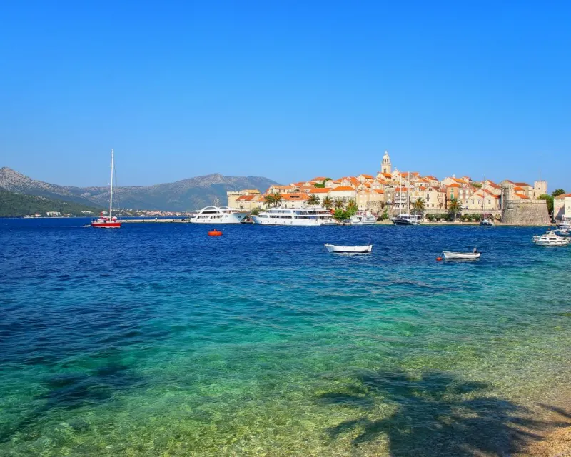 Korčula Town view