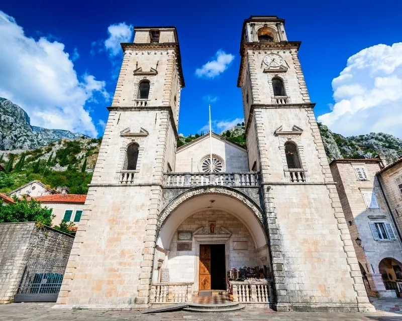 Kotor Montenegro - Cathedral of Saint Tryphon CROP