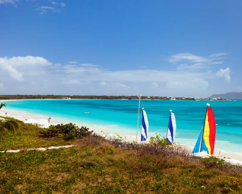 Rendezvous Bay on Anguilla Caribbean