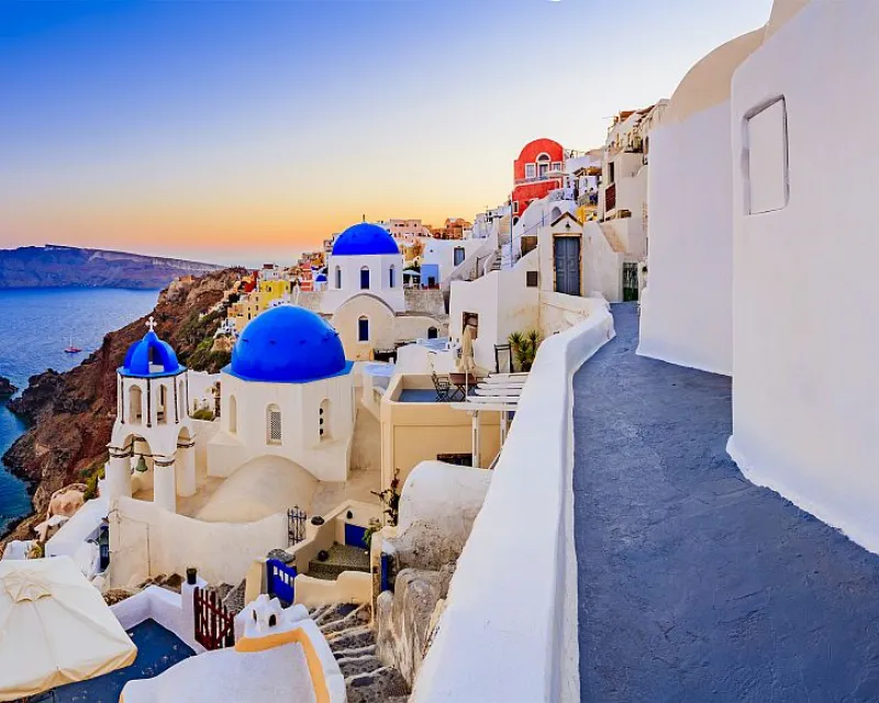 Santorini-Greece-Oia-at-sunset.